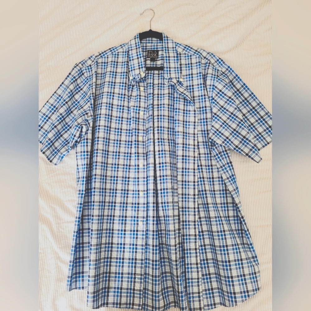 Mens Jos. A Bank Large short sleeve shirt